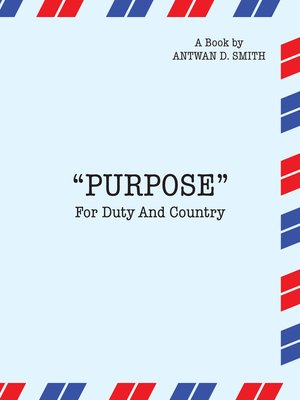 cover image of Purpose for Duty and Country
